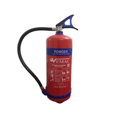FireSquad ABC Powder Type (Stored Pressure) Fire Extinguisher 6 Kg - Vemac by Fire Squad : Colours available: Red