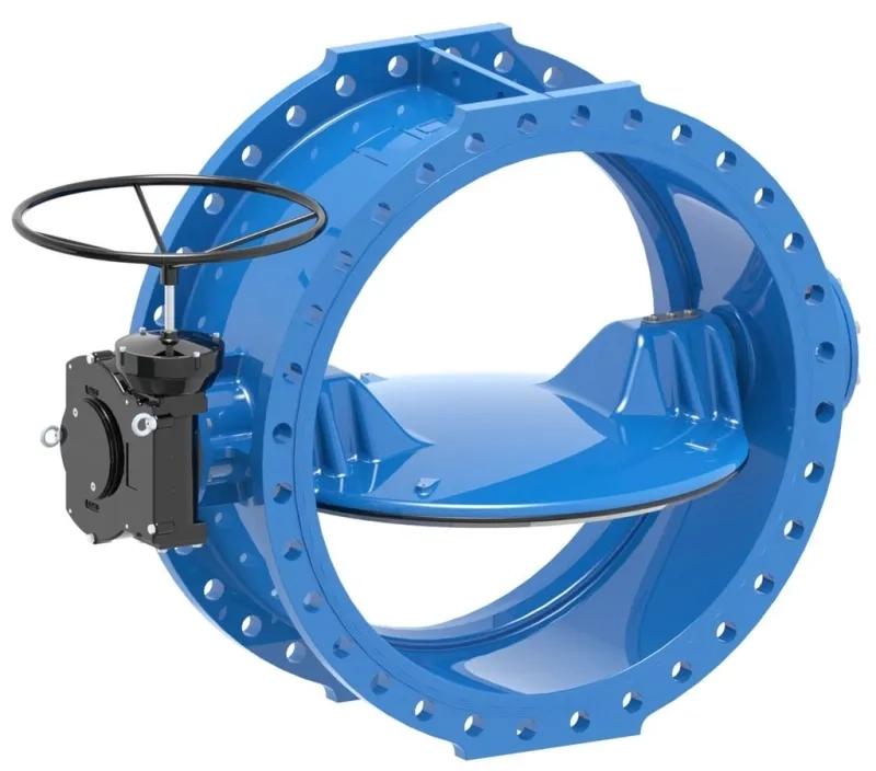 AVK Butterfly Valve, Double Eccentric, Short, PN10/16