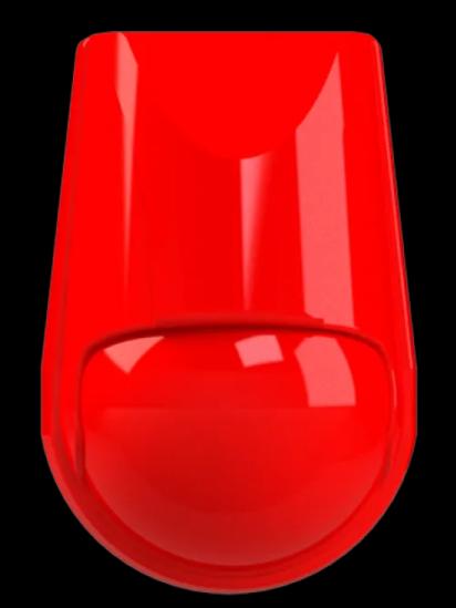 Rielta Pyrone-4 RED - Passive Infrared Sensor by Rielta : Colours available: Red
