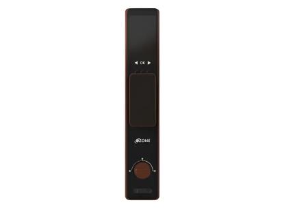 Ozone Smart Wi-Fi External Lock with Integrated HD Video Camera for Wooden & Metal Doors, 4-Way Access, OzoLife App, Fingerprint, Password, RFID Card, 40-100 mm Door Thickness, Free Installation, 3 Years Warranty (Antique Copper) by Ozone : Colours available: AntiqueBronze