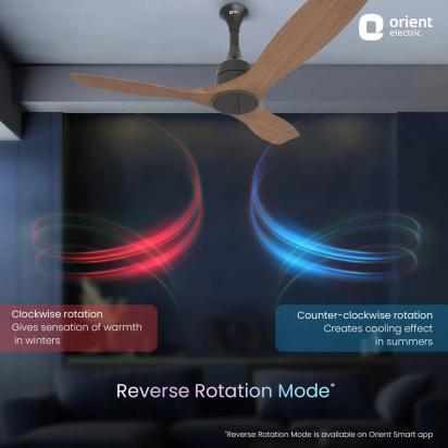 Aerosense Smart BLDC Ceiling Fan by Orient Electric : Colours available: RosyBrown 1 3