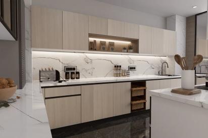 VO 618 Laminate by Royale Touche for Multipurpose : Colours available: Beige