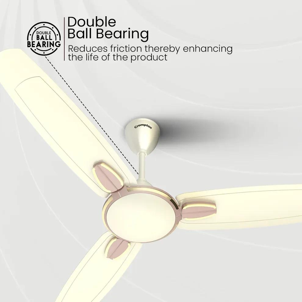 Crompton High Speed Java | Star Rated Ceiling Fan - Pearl Ivory 4