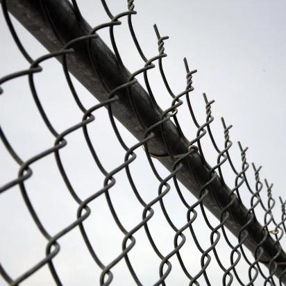 Justfence Chain Link Fence by Justfence : Colours available: Silver 2 2