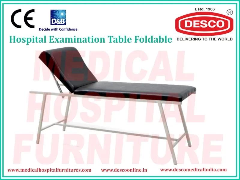 Desco Examination Table Foldable