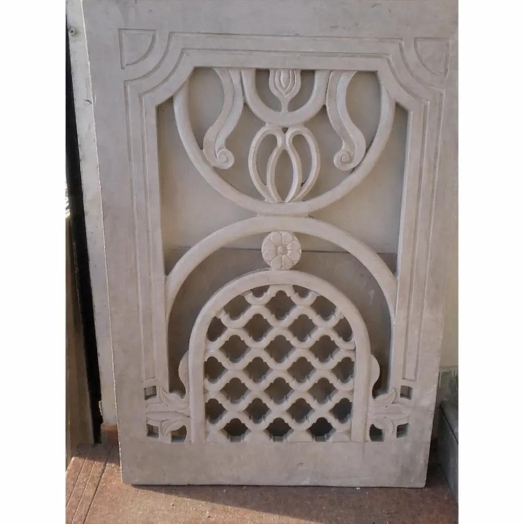 Dharajyot Dholpur White Sandstone Jali