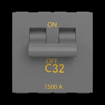 GM Modular C32 DP MCB AA 2 121-Electric Grey by GM Modular for Home, Industrial : Colours available: DimGray
