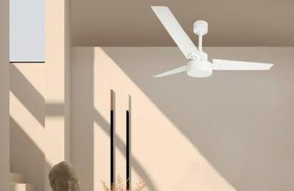 TheFanStudio Montana - Ceiling Fan by The Fan Studio : Colours available: White