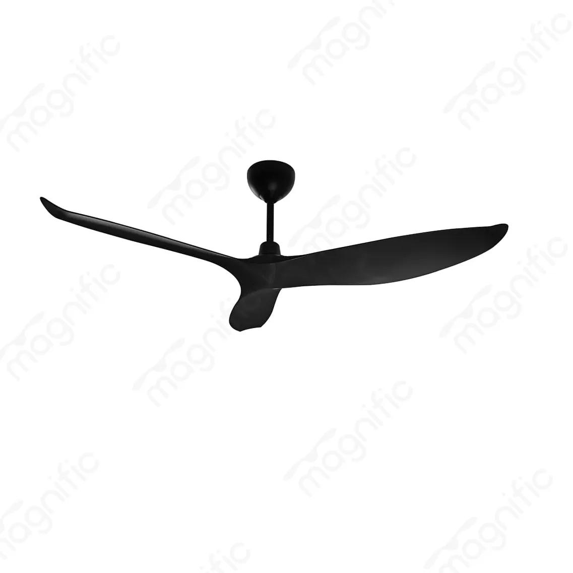 Magnific Luker – 56″ Modern Ceiling Fan for Living Rooms and Bedrooms - Black 2