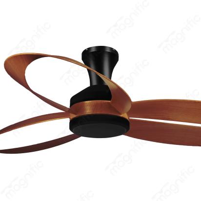 Magnific Maybach – 52” Modern Ceiling Design Fan with Powerful Airflow - Wooden by Magnific : Colours available: Brown 3 2
