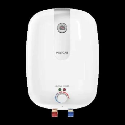 Polycab Elanza DLX 25 Litres|2 KW|4 Star|White Grey by Polycab : Colours available: White