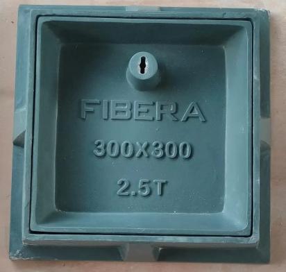 Fibera Rectangular Recessed Manhole Cover by Fibera Composites