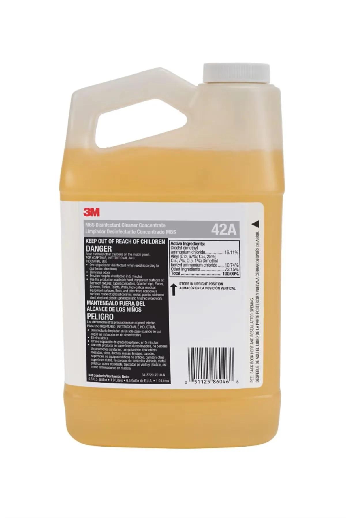 3M™ MBS Disinfectant Cleaner Concentrate 42