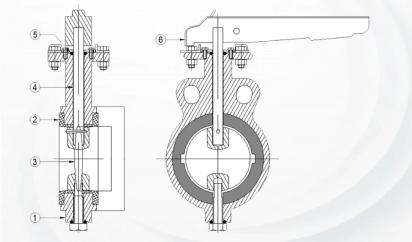Valson Butterfly Valves Hand Lever Operated by Valson : Colours available: Black 1 1