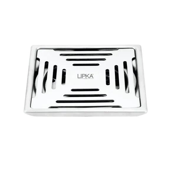 Lipka Echo Deluxe Square Floor Drain (6 x 6 Inches)