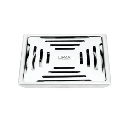 Lipka Echo Deluxe Square Floor Drain (6 x 6 Inches)