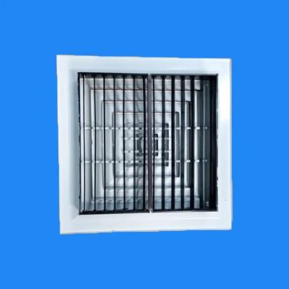 Aircons Air Equipments Aluminium Powder Coated Flat Diffuser by Aircons Air Equipments : Colours available: Black, White