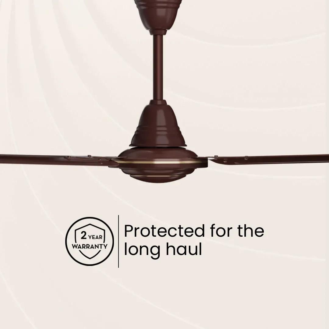 Crompton Surebreeze Brizair| Ceiling Fan - Brown 4
