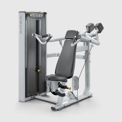 Matrix Versa Converging Shoulder Press by Matrix Fitness : Colours available: Black