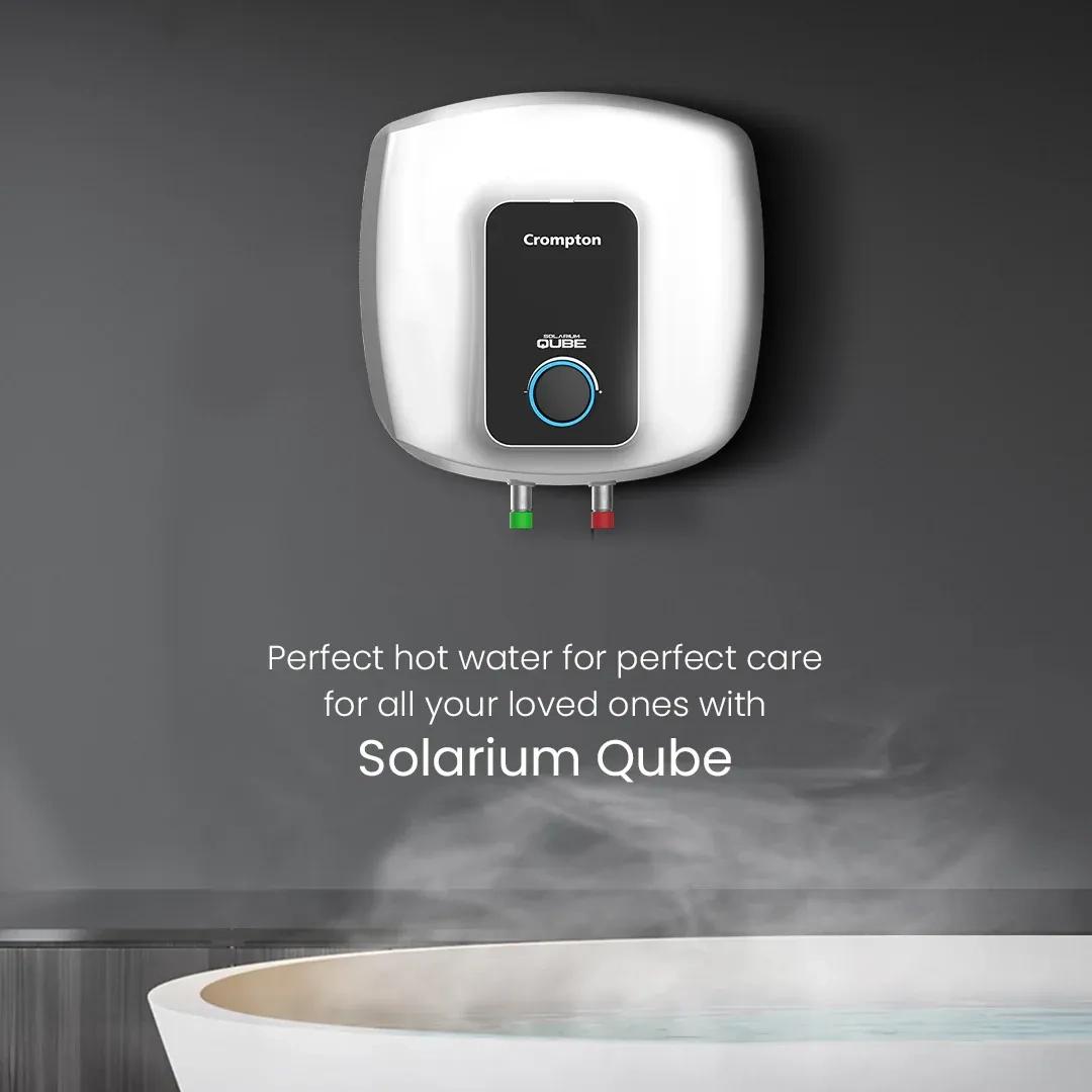 Crompton Solarium Qube, 2000W Storage Water Heater - 25-L 1