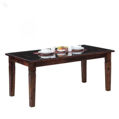 Natural Living Strip Six seater Wooden Dining Table (175 X 90 X 77)