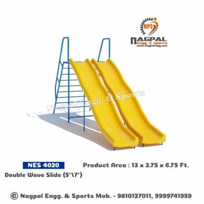 NPS Double Wave Slide by NPS : Colours available: Yellow
