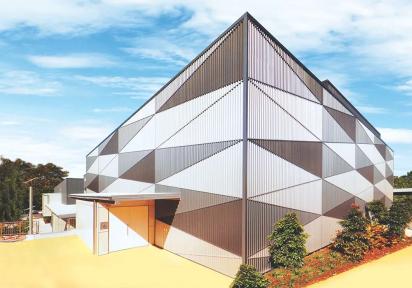 TATA BlueScope Durashine Metal Wall Cladding Sheet by Tata Steel Colors for Walls