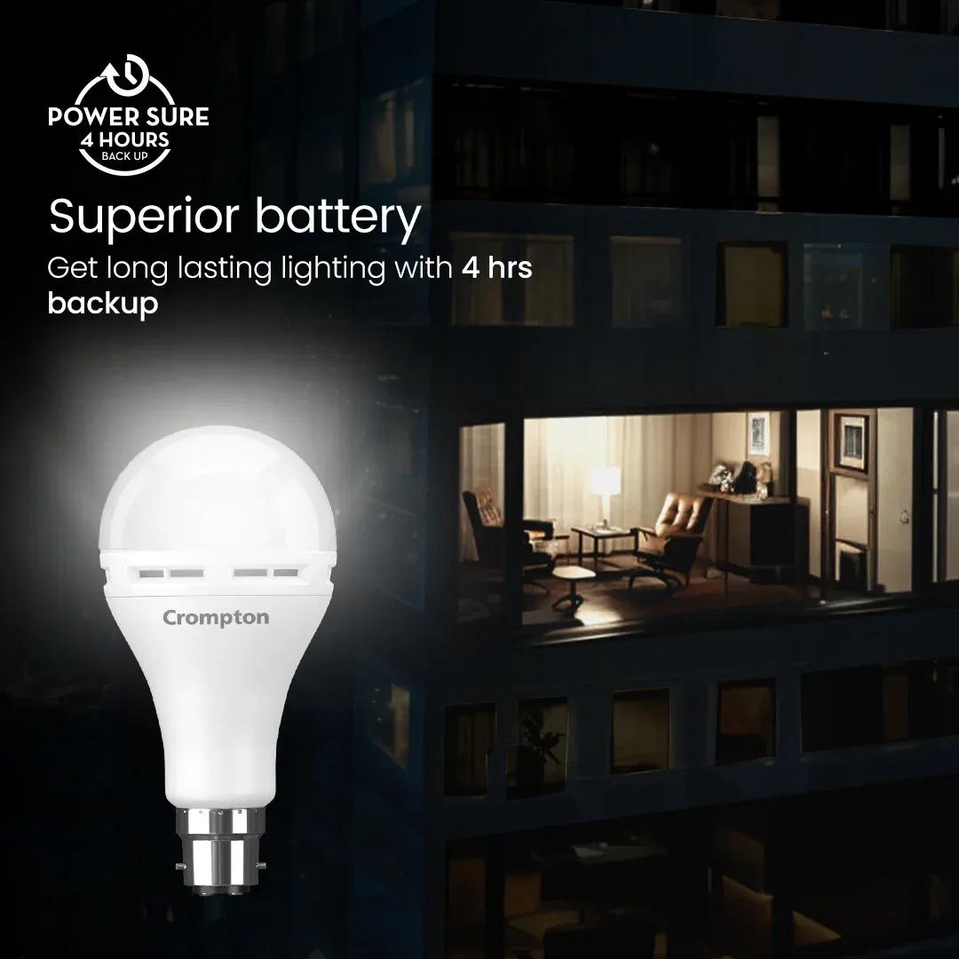 Crompton 9W B22 Backup LED Bulb 2