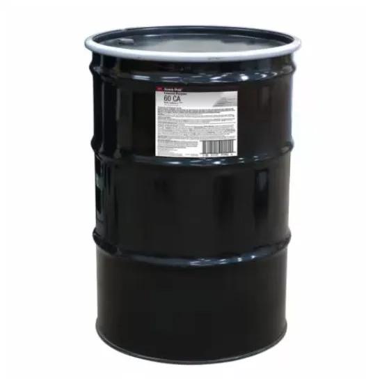 3M™ General Purpose 60 CA Adhesive, Clear, 55 Gallon Drum (54 Gallon Net)