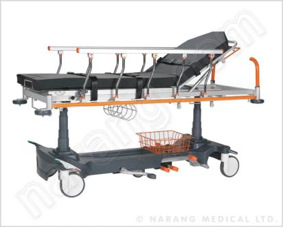Narang Medical HF3970 : Emergency Patient Stretcher by Narang Medical Limited : Colours available: Black