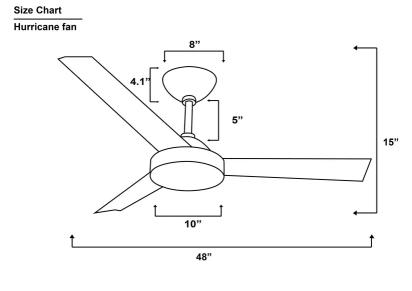 TheFanStudio Hurricane - Ceiling Fan by The Fan Studio : Colours available: CementGray 1 5