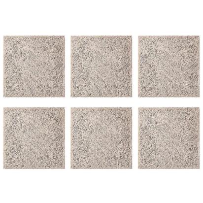 Nankarrow WoodWeave™ Premium 2' x 2' Wood Wool Acoustic Panels in Thickness 15 mm by Nankarrow : Colours available: Beige 5 1