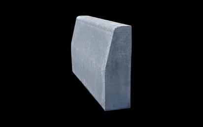 Drsti Precast Concrete Kerb Stone - Half Battered for Roads and Landscaping by Drsti : Colours available: Grey 1 1