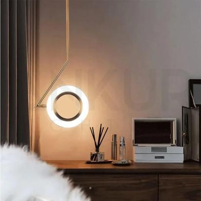 Ankur Ferrous Modern Metal LED Pendant Light For Kitchen And Dining Hanging Light by Ankur : Colours available: Gold