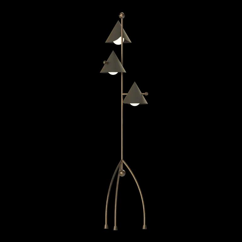 The Living Influence Paan Floor Lamp 1