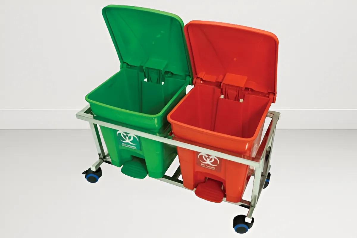 SI Surgical Hospital Furniture|Bio Medical Waste Bin - SIS 2074B