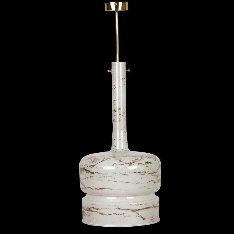The Living Influence Carrara Marble Hanging lamp 1