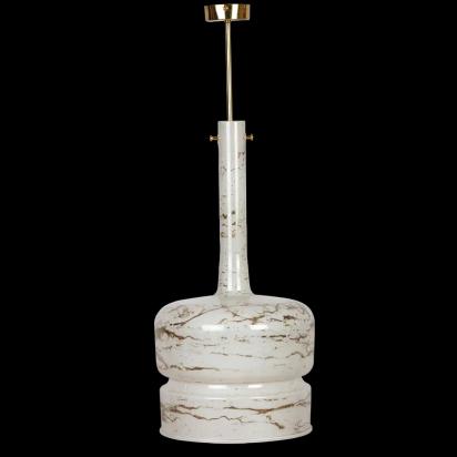The Living Influence Carrara Marble Hanging lamp 1