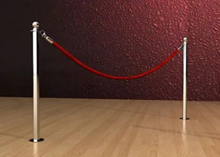 Q-Manager Rope Post - Floor Mount 1