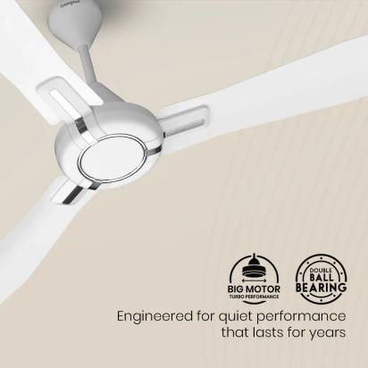 Crompton Highspeed Santos - Pristine White by Crompton : Colours available: WhiteMatt 11 4