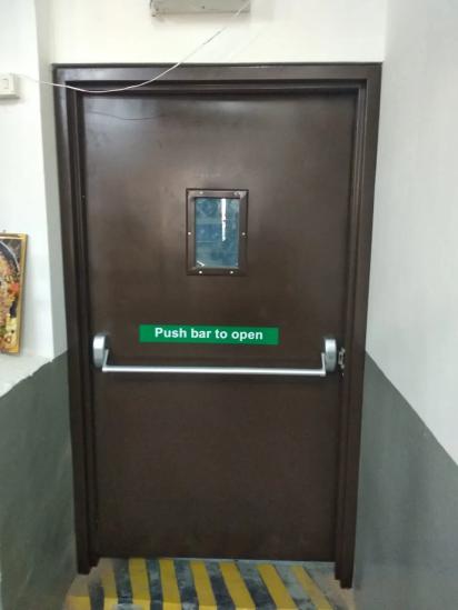 Vriton Metal Fire Door by Vriton for Hospital, Commercial, Industrial Plants, Warehouses, School, Hotel, Buildings, Staircase 3 2