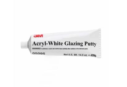3M™ Acryl Putty, 05095, White, 14.5 oz, 12 Tubes/Case by 3M : Colours available: White