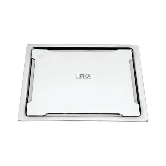 Lipka Beta Deluxe Square Flat Cut Floor Drain (6 x 6 Inches)