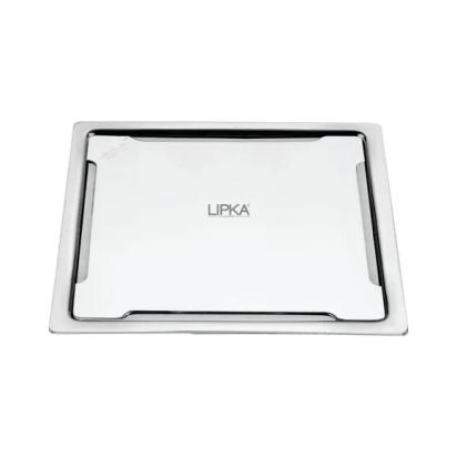 Lipka Beta Deluxe Square Flat Cut Floor Drain (6 x 6 Inches)