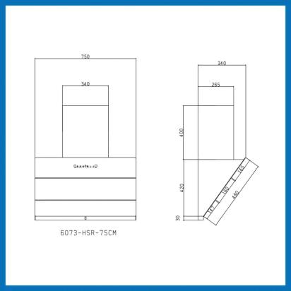 Glen Auto Clean Matt Glass Chimney Filter-less with Heat Sensor, BLDC Motor 1600 m³/h - 60/75/90cm (CH6073HSRMGAC) 8