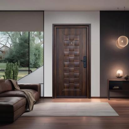 Petra Steel PTR 220 Single Door by Petra : Colours available: Brown
