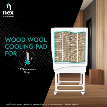 Bajaj NEX DAC D1 55L DESERT COOLER - Air Cooler by Bajaj : Colours available: White 9 2
