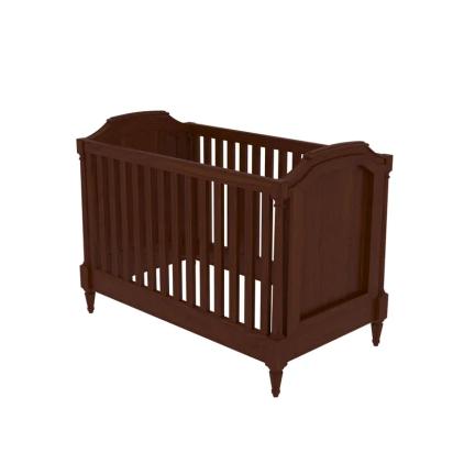 Woodshala Antique Richard Brown Finished Wooden Handmade Cradle 5