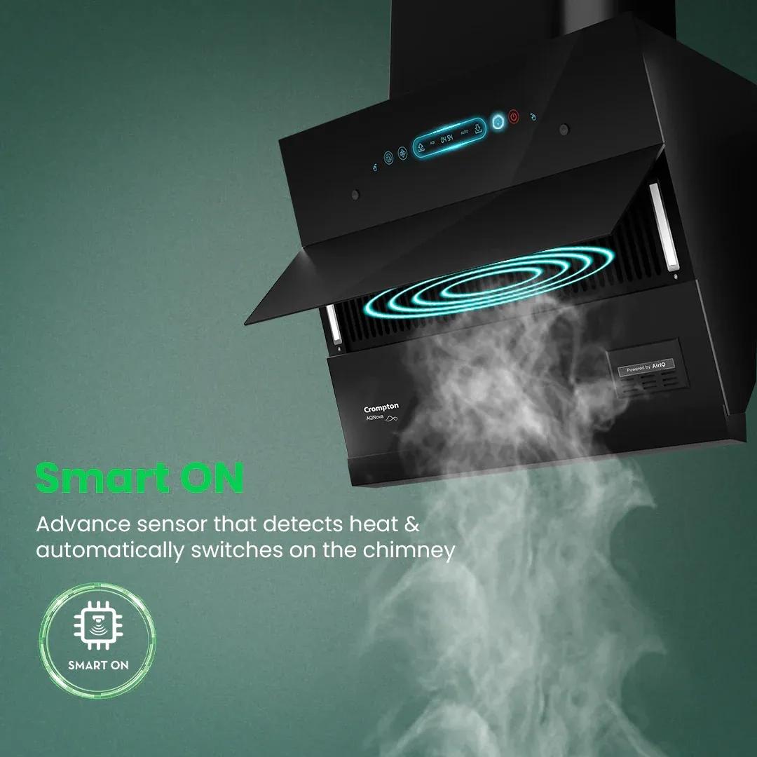 Crompton AQNova (Inclined) Chimney | Filterless 60 CM 3