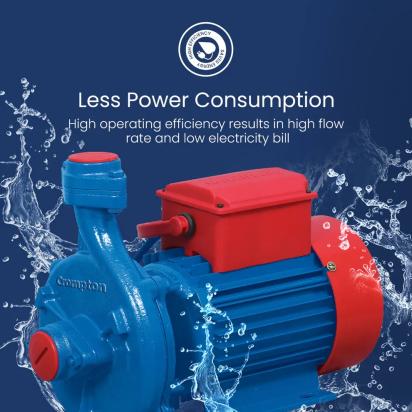 Crompton MAD052(1PH)Y-14 - Agricultural Pump by Crompton : Colours available: Blue, Red 7 2